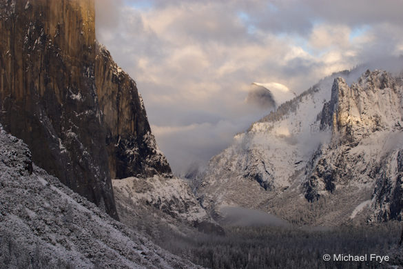 0104-2420 Yosemite Valley After a Snowstorm