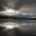 Sun breaking through Mist, Tuolumne Meadows—the opening image for Chapter 4 of the book