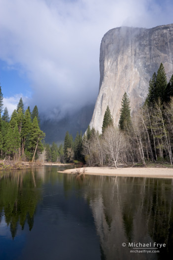 El Capitan and the Merced River, Yosemite NP, CA, USA