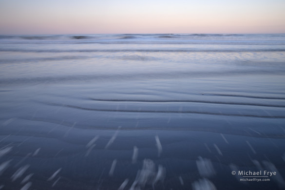 Crescent Beach at dawn, Crescent City, CA, USA