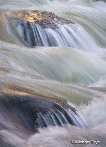 Rapids at Happy Isles yesterday morning