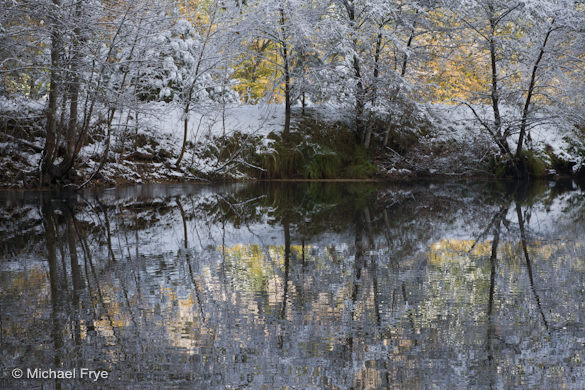 Reflections along the Merced River