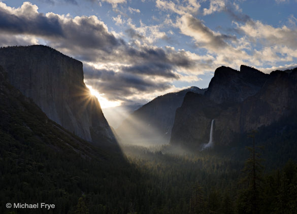 14. Sunbeams from Tunnel View