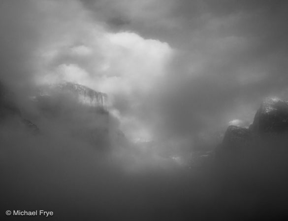 3. Clouds and mist, Tunnel View