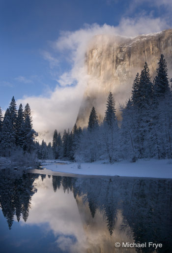 El Capitan and the Merced River, February 15th