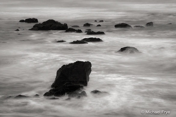 Coastal rocks near Trinidad (6 seconds at f/22)