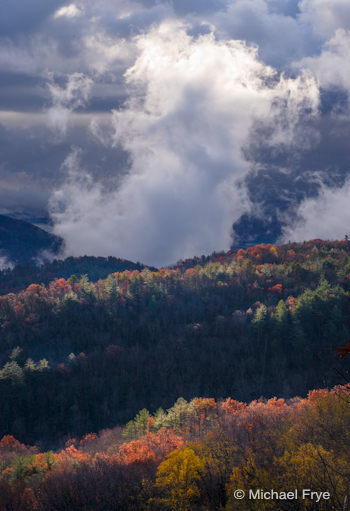 Clearing storm along the North Carolina-South Carolina border—processed with Lightroom 4