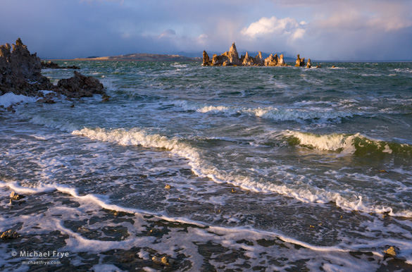 Stormy afternoon at South Tufa, Mono Lake