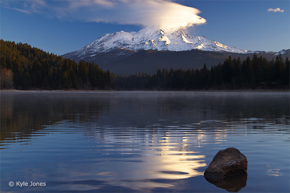 Mt. Shasta and Lake Siskiyou by Kyle Jones