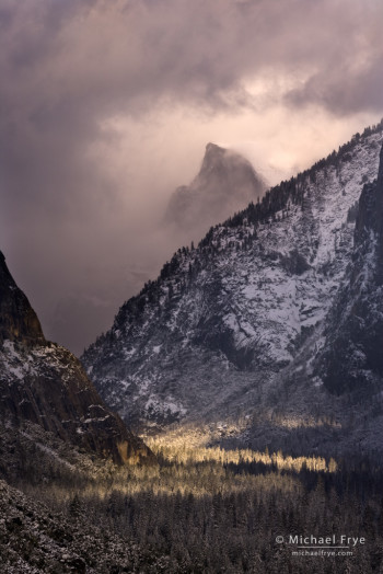 Half Dome and Yosemite Valley from Tunnel View, Yosemite NP, CA, USA