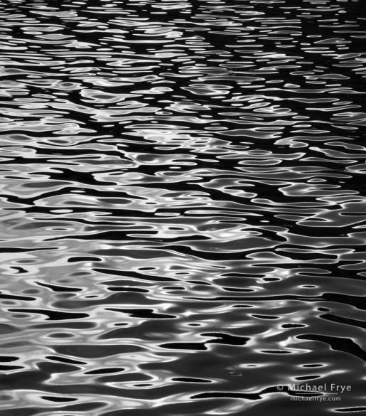 Reflections in an alpine lake, Yosemite NP, CA, USA