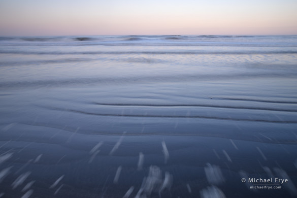 Crescent Beach at dawn, Crescent City, CA, USA