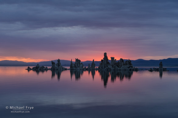 Sunrise at South Tufa, Mono Lake, CA, USA