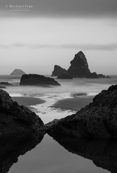 Sea stacks near Trinidad, CA, USA