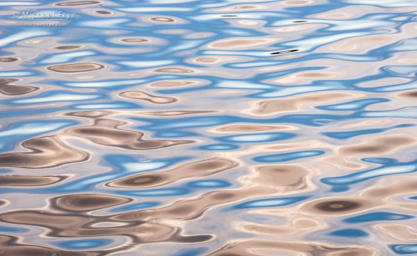 Reflections in an alpine lake, Yosemite NP, CA, USA