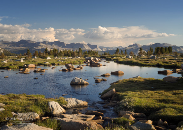 High-mountain tarn, Yosemite NP, CA, USA