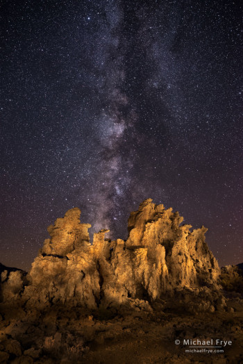 Tufa and Milky Way, Mono Lake, CA, USA