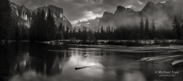 Morning light, Gates of the Valley, Yosemite NP, CA, USA