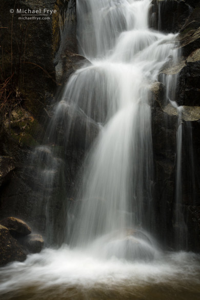 Waterfall, Yosemite NP, CA, USA