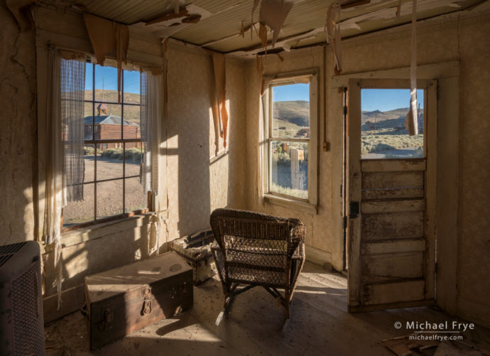 McMillan House interior, Bodie State Historic Park, CA, USA