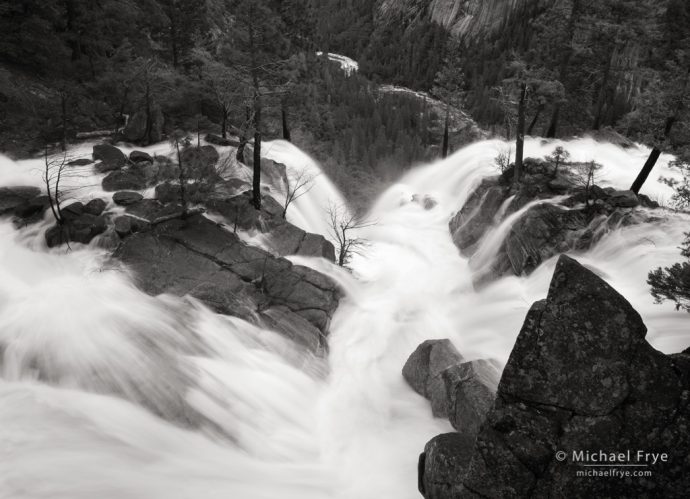 Confluence of Cascade and Tamarack creeks, Yosemite NP, CA, USA