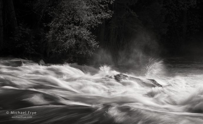 Rapids in the Merced River, Yosemite NP, CA, USA