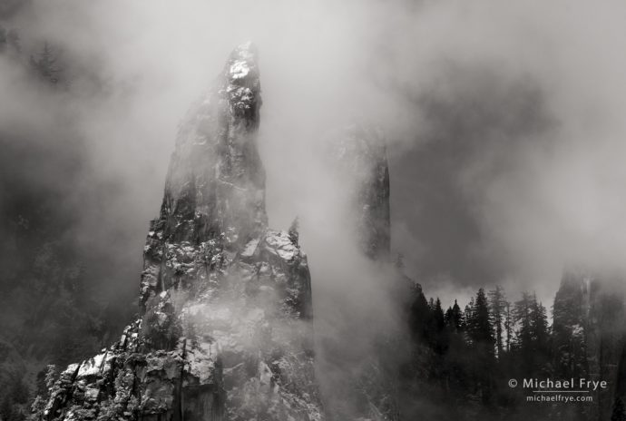 Cathedral Spires, Yosemite NP, CA, USA