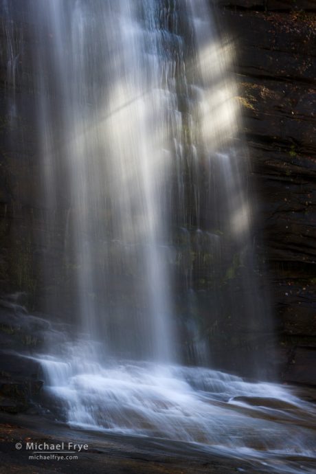 Avoiding Bright Edges and bright spots: Sunbeams, Twin Falls, SC, USA