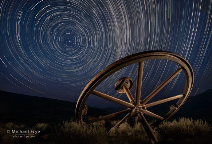 Circles, Bodie SHP, CA, USA