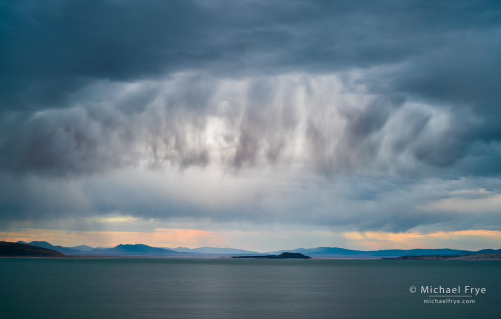 Storm Clouds Over Mono Lake