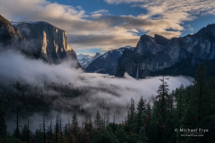 Sunrise from Tunnel View, Yosemite NP, CA, USA