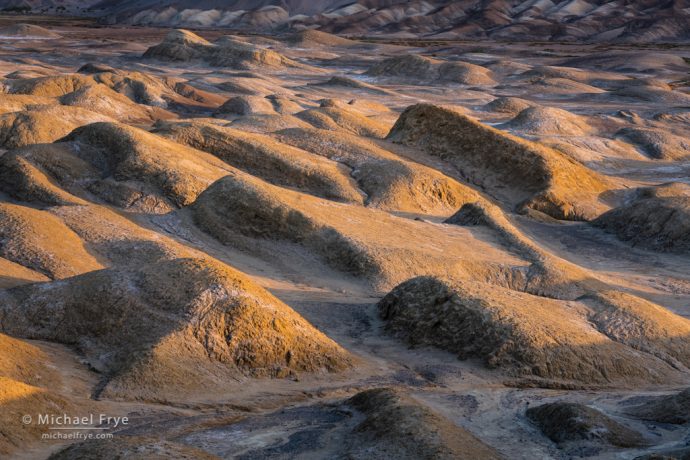 Badlands, Death Valley NP, CA, USA