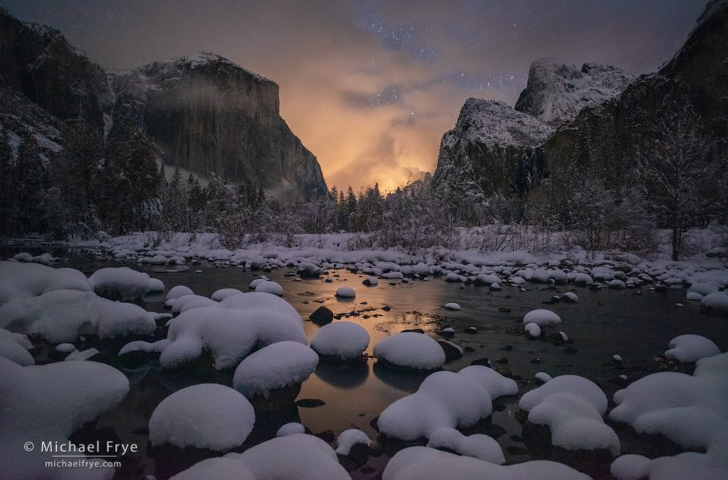 Winter Arrives in Yosemite