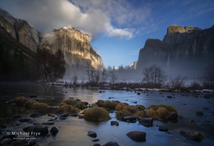 Clearing storm, Valley View, Yosemite NP, CA, USA