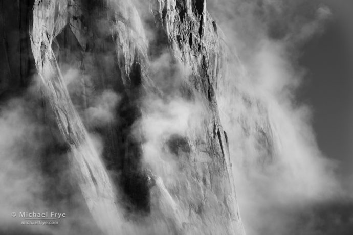 40. The heart of El Capitan, Yosemite NP, California