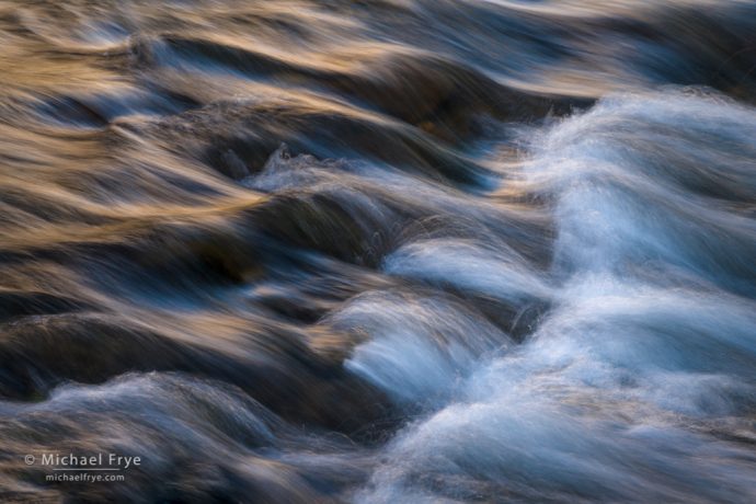 Rapids and reflections in the Merced River, Yosemite NP, CA, USA