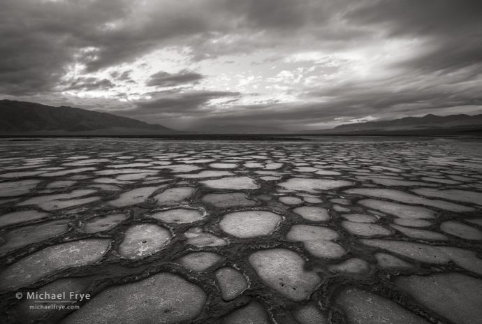 Salt flats, Death Valley NP, CA, USA