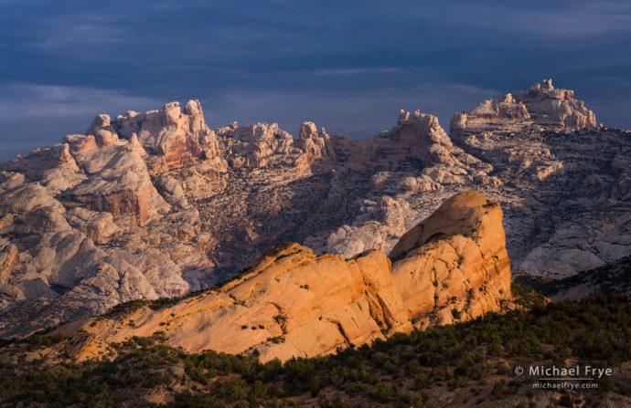 Sandstone formations, Dinosaur National Monument, Utah