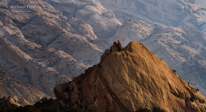 Rock patterns, Sandstone formations, Dinosaur National Monument, Utah, USA