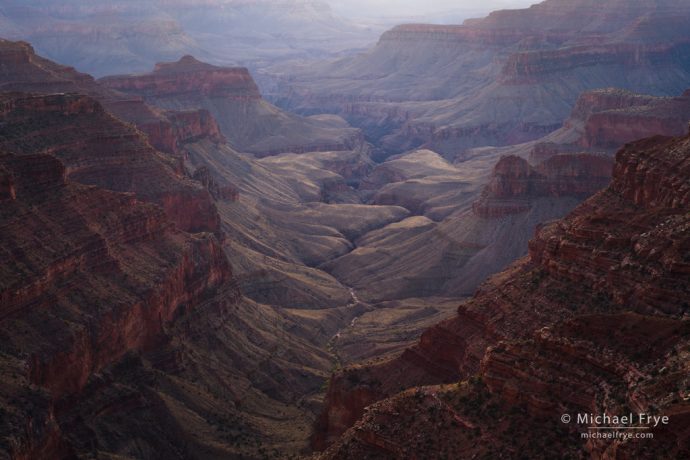 Dusk light, Grand Canyon NP, AZ, USA