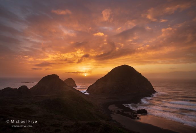 Sunset, Oregon Coast, USA