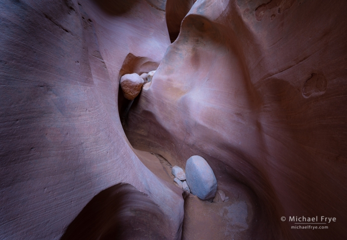 30. Blue boulder, UT, USA