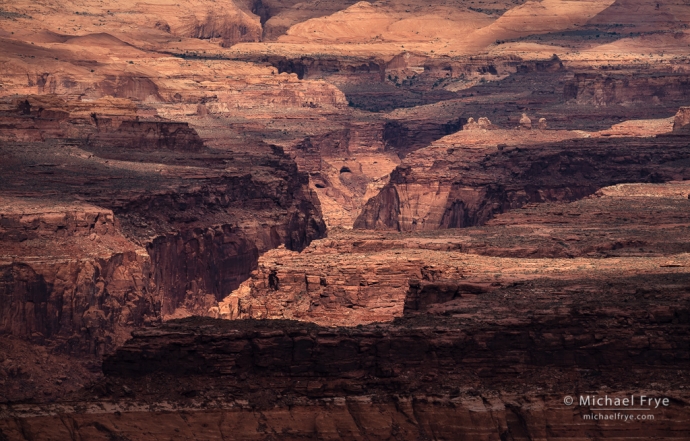 32. Canyons in dappled light, Utah, USA