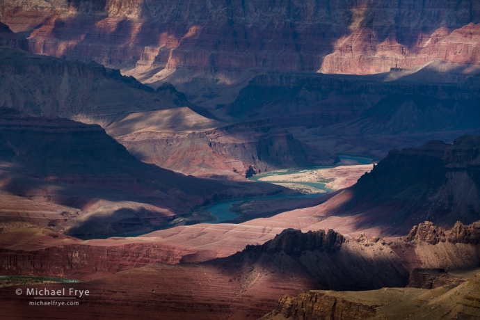 Dappled light, Grand Canyon NP, AZ, USA