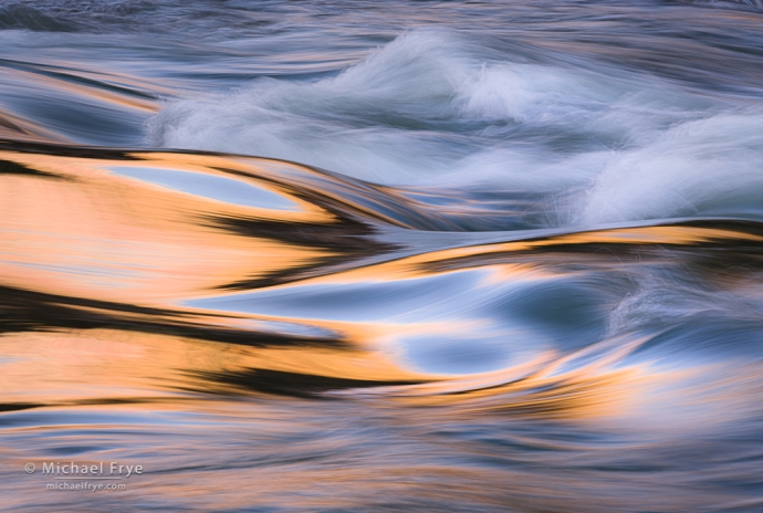 Rapid and reflections, Colorado River, Grand Canyon NP, AZ, USA