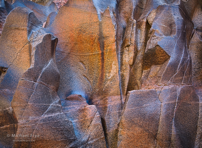 Vishnu schist, Upper Granite Gorge, Grand Canyon NP, AZ, USA