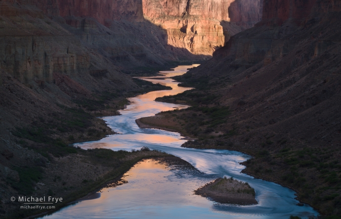 10. Ribbon of water, Colorado River, Grand Canyon NP, AZ, USA
