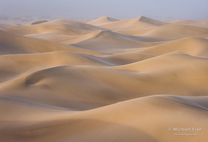 Rolling dunes, Death Valley NP, CA, USA