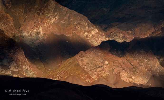 5. Dappled light, Death Valley NP, California