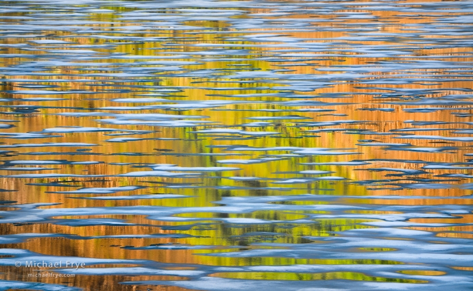 26. Melting ice on an alpine lake, Inyo NF, California